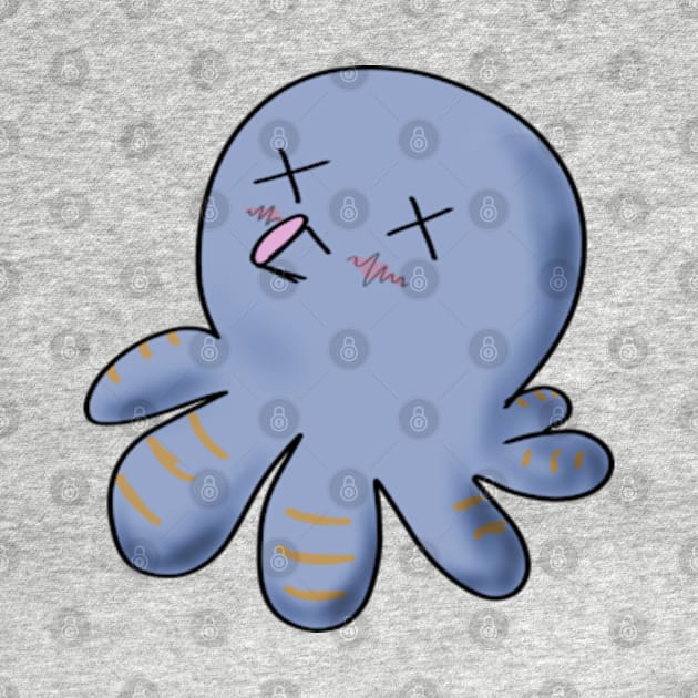 Cute Giant Octopus by ZNEVA